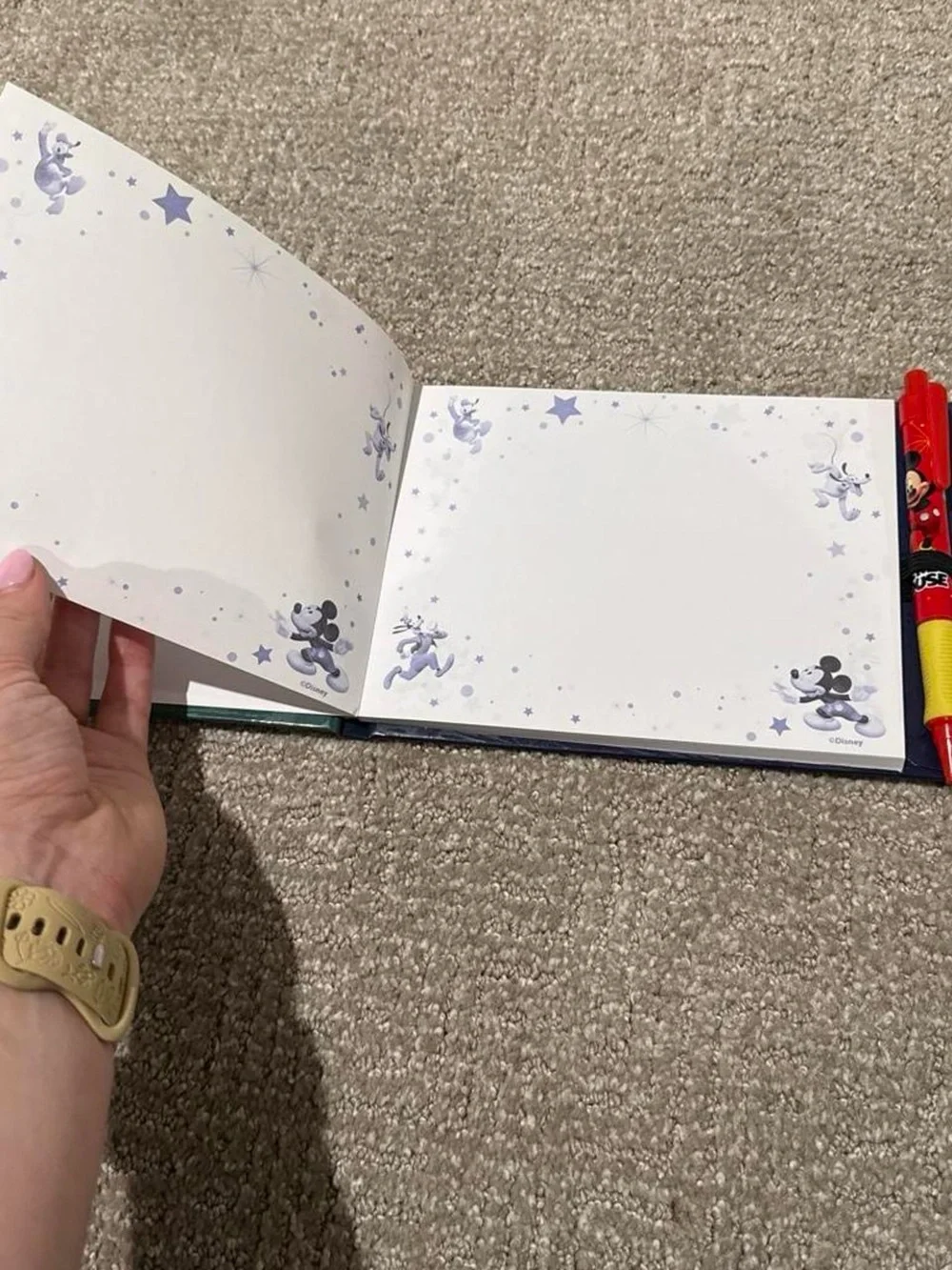 Disney autograph book